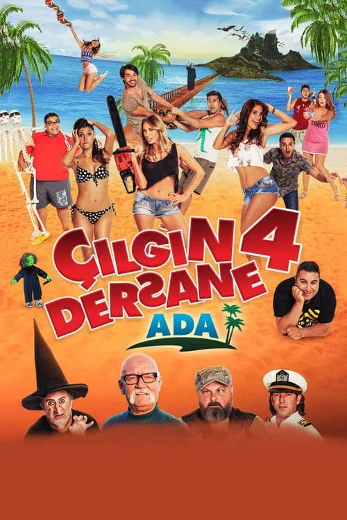 Çılgın Dersane 4: Ada film afişi