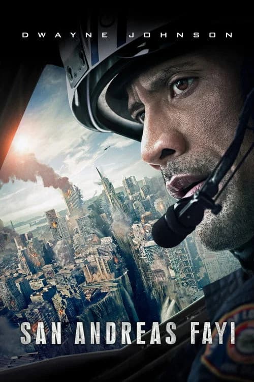San Andreas Fayı film afişi